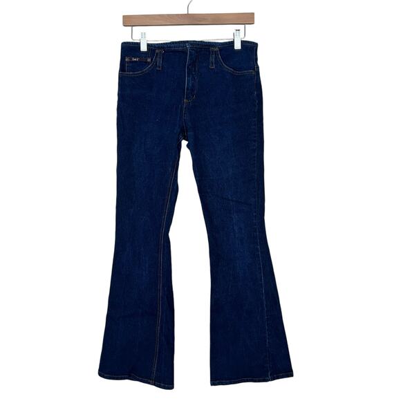 Vintage Y2K LEI Low Rise Flare Jeans Sz 7 - Picture 1 of 7